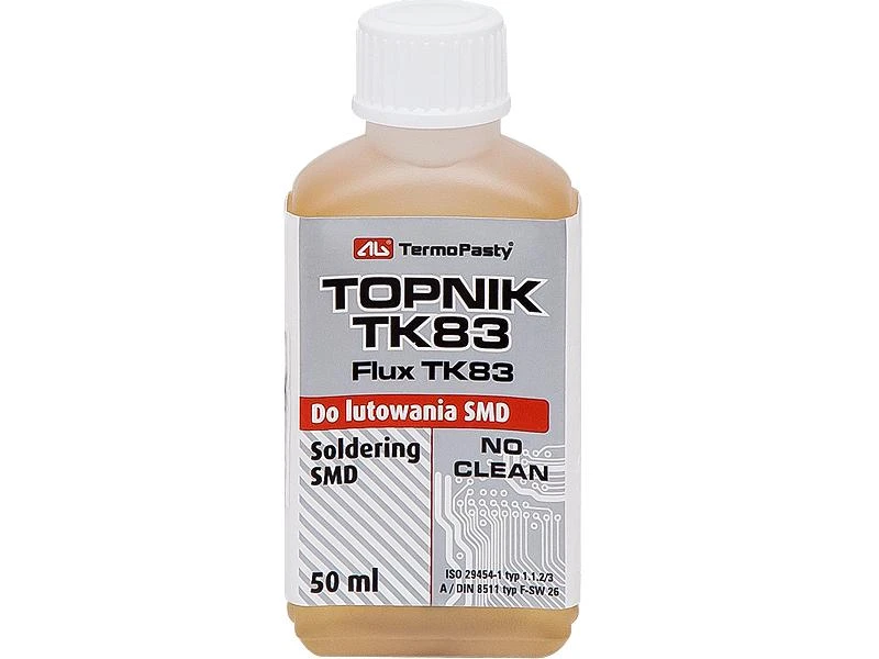 9178# TermoPasty Flux TK83 su šepetėliu SMD litavimui - 50ml