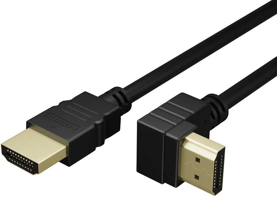 HDMI - HDMI Blow kabelis 3m Kampinis