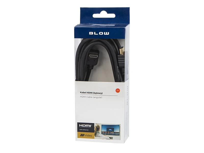 Blow HDMI 3m kampinis laidas pakuotėje