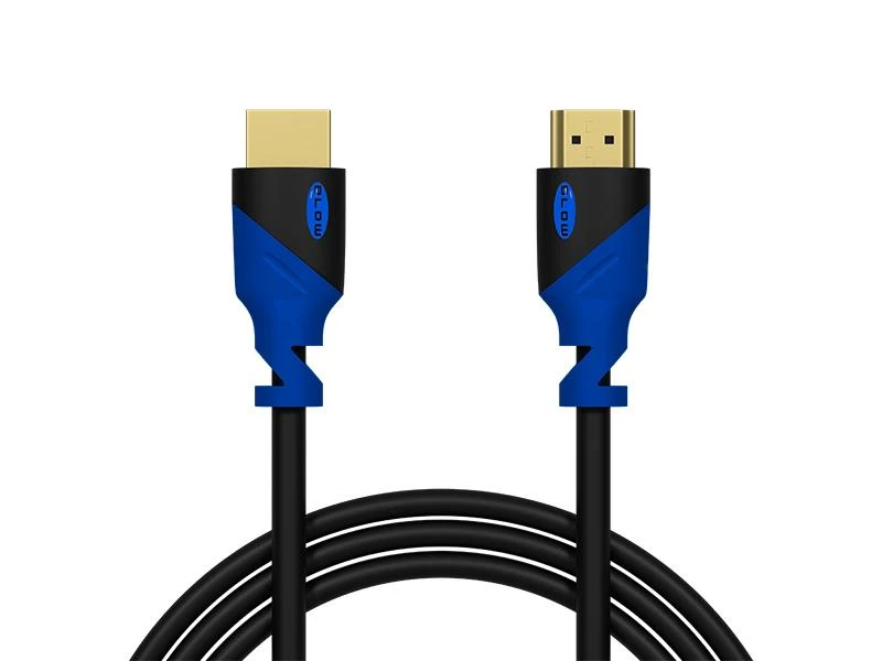 HDMI laidas Blow su mėlynais jungčių korpusais