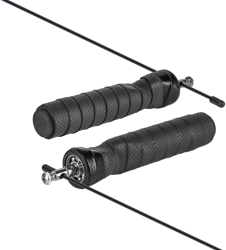 Bokso šokdynė su gumine rankena, 2x100g krovinys ir metalinis guolis, 3m, reguliuojamas, REBEL ACTIVE