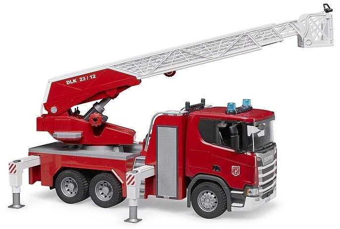 Bruder Žaislinis gaisrinis automobilis Scania Super 560R su vandens pompa
