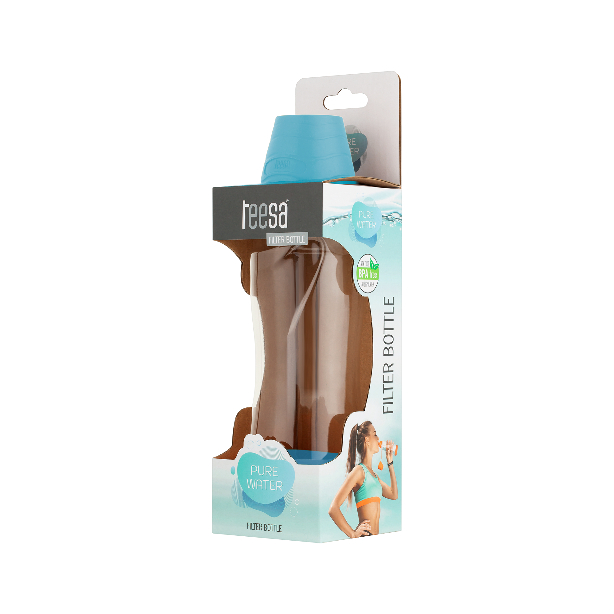 Gertuvė TEESA PURE WATER Mėlynas
