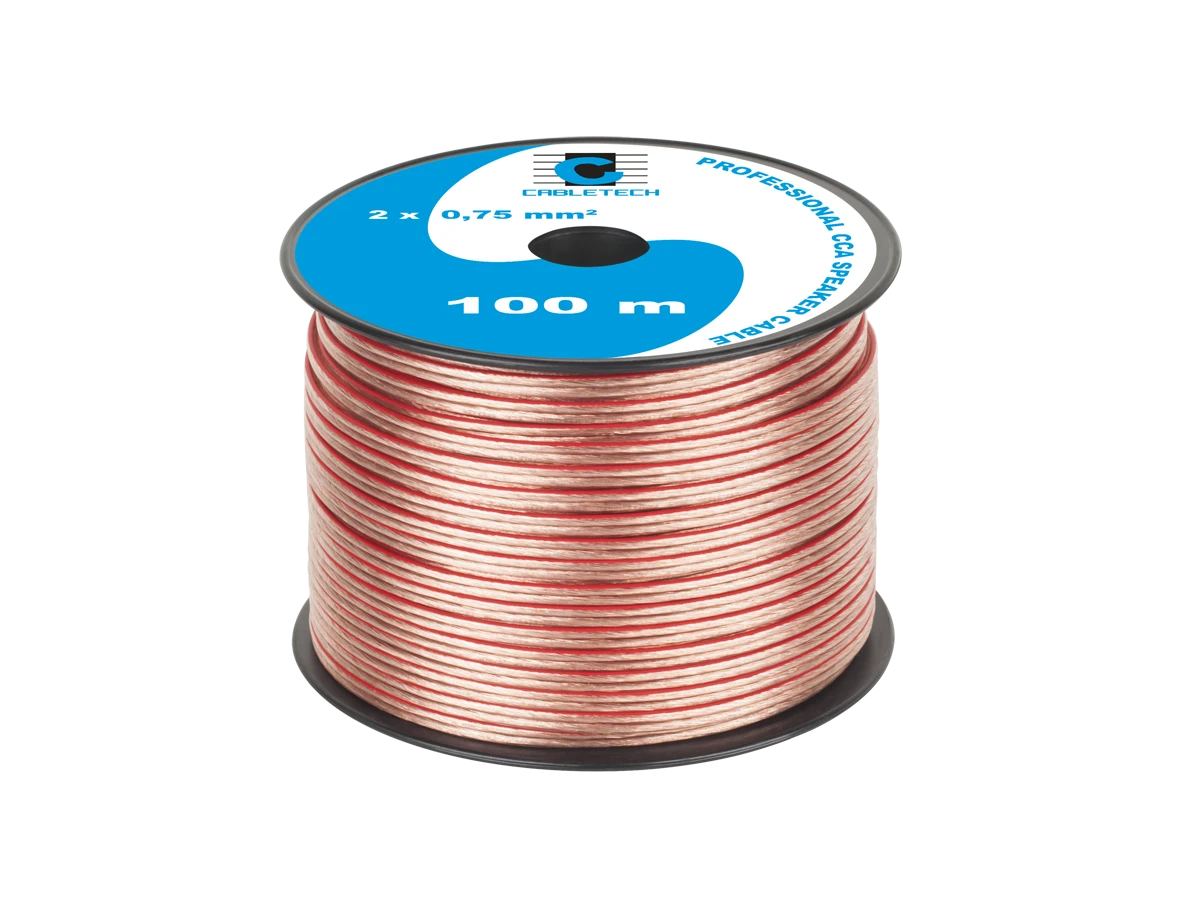 Cabletech garsiakalbių laidas ritėje 100m