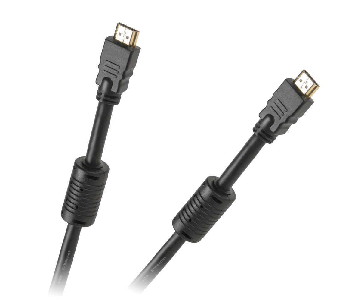 HDMI kabelis su feritiniais filtrais