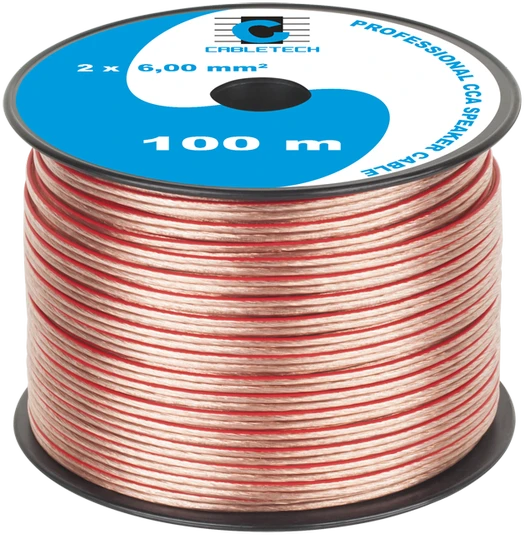 Cabletech CCA kolonėlių laidas ritėje 6.0mm