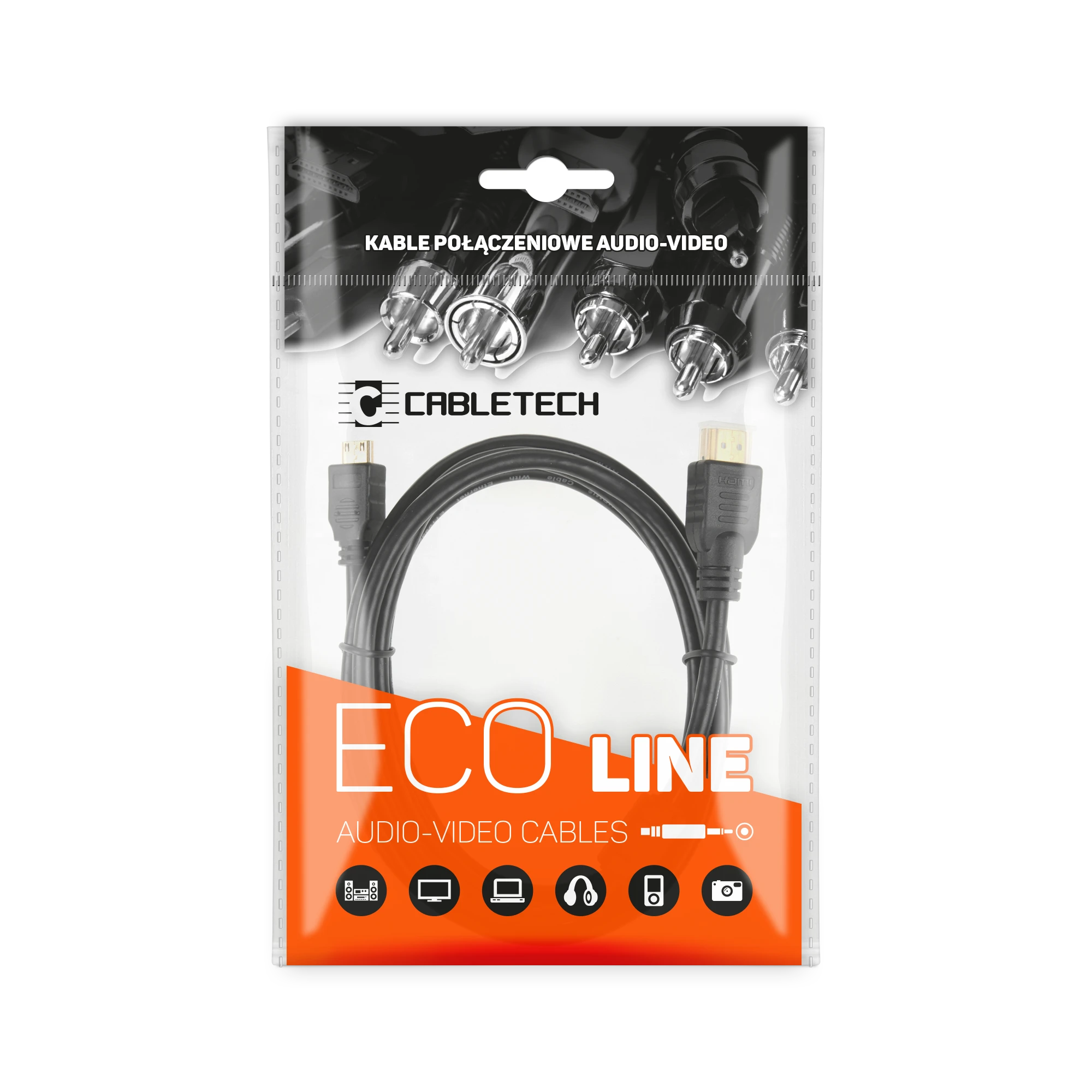 Cabletech HDMI 2.1 laidas originalioje pakuotėje