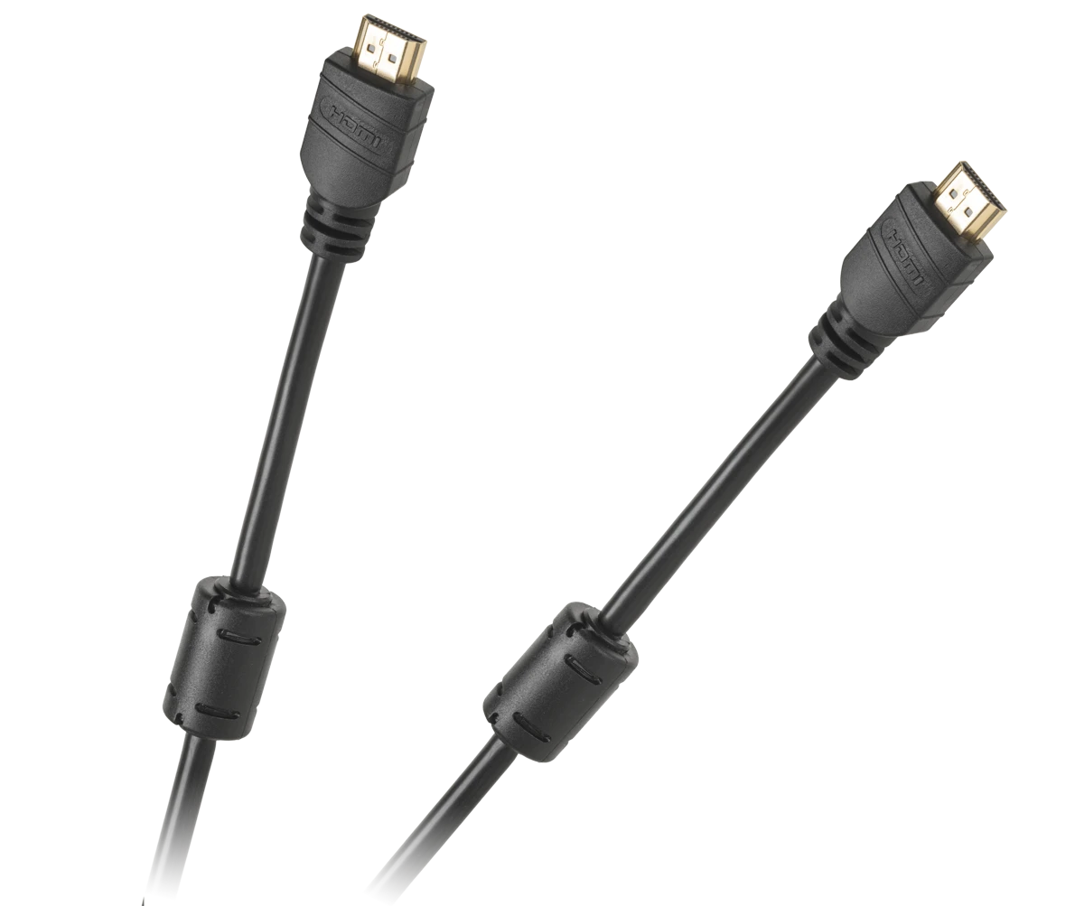 HDMI laidas su feritiniais filtrais