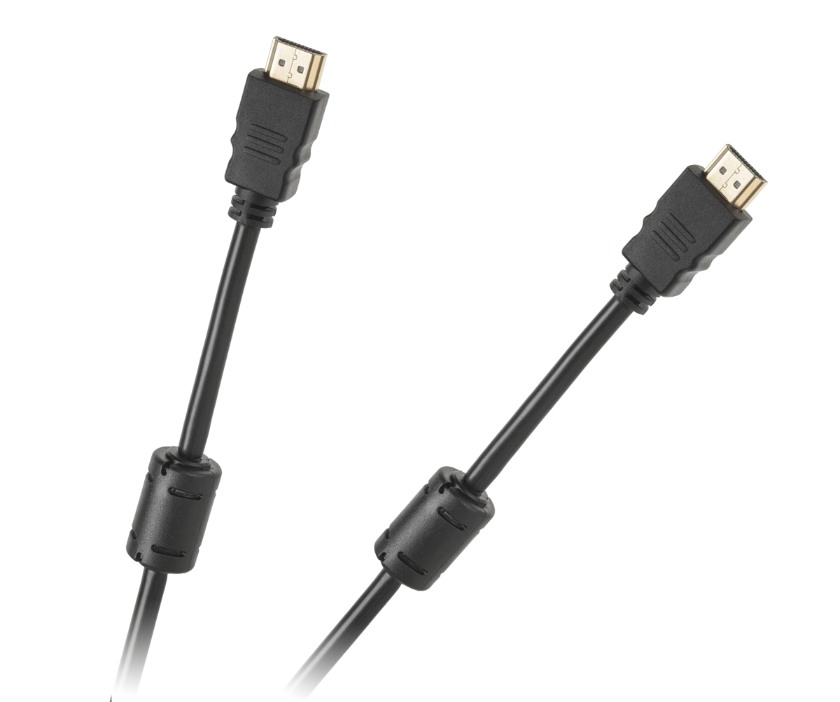 HDMI laidas su ferito filtrais jungtys
