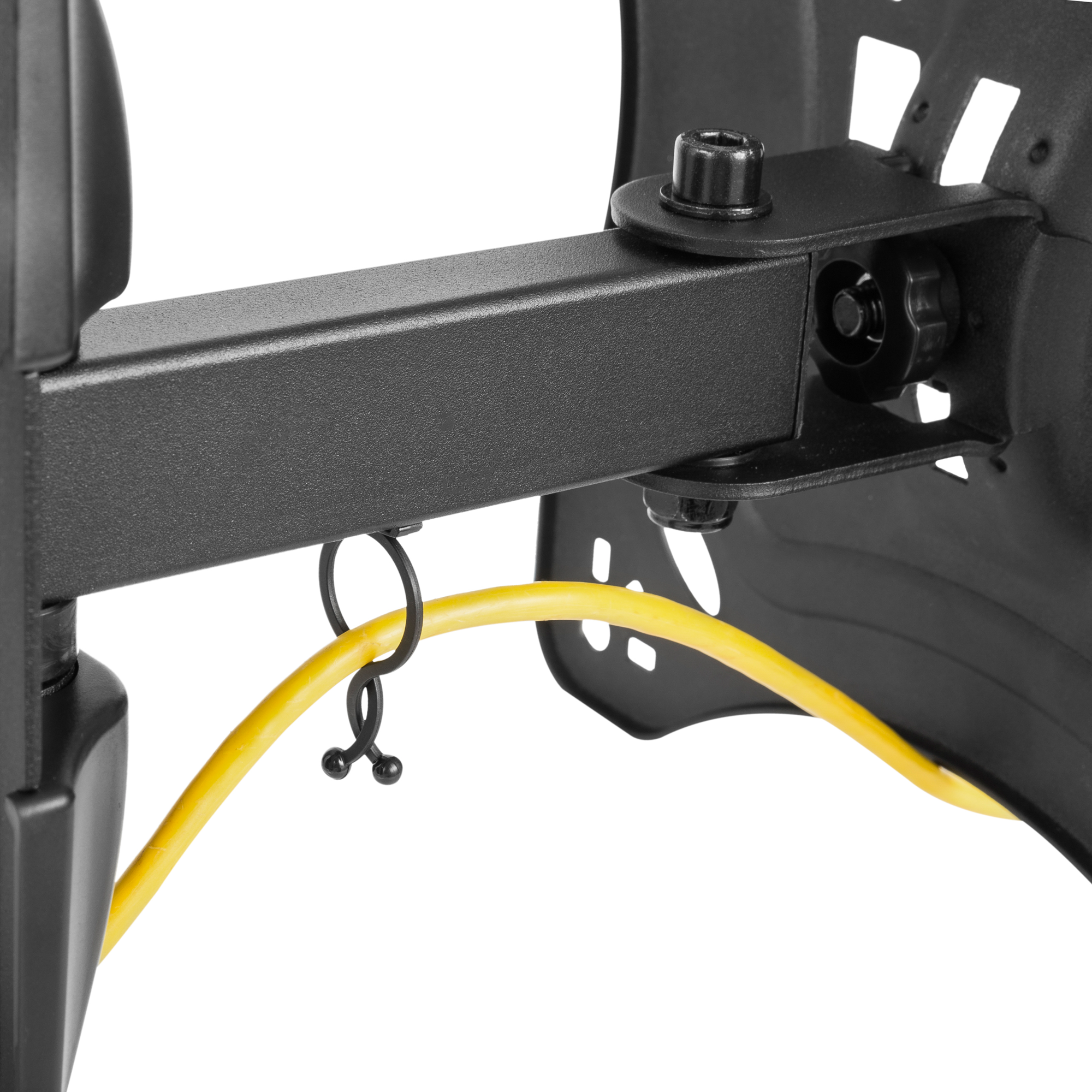 Cabletech Sieninis laikiklis 23-42 colių juodas LPA51-221 (vertikalus ir horizontalus reguliavimas)