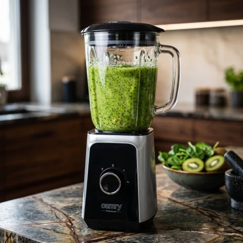 Adler Camry | Maišytuvas | CR 4077 | Tabletop | 500 W | Jar material Glass | Jar capacity 1.5 L | Ice crushing | Juodas/Nerūdijantis plienas