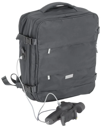 Camry CR 6880 dark pilkas Kuprinė biznesowo-sportowy on-board free size 40x20x30 cm, 24l, 3 komory, 11 kieszeni, laptop 17
