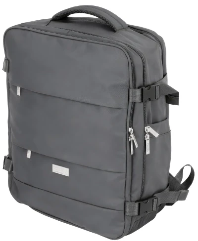 Camry CR 6880 dark pilkas Kuprinė biznesowo-sportowy on-board free size 40x20x30 cm, 24l, 3 komory, 11 kieszeni, laptop 17