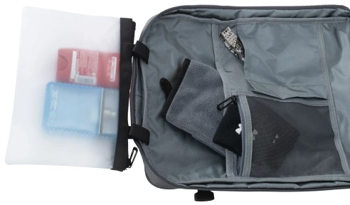 Camry CR 6880 dark pilkas Kuprinė biznesowo-sportowy on-board free size 40x20x30 cm, 24l, 3 komory, 11 kieszeni, laptop 17