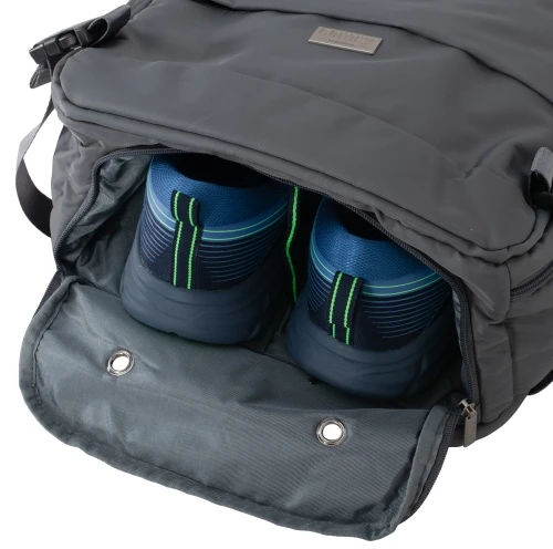 Camry CR 6880 dark pilkas Kuprinė biznesowo-sportowy on-board free size 40x20x30 cm, 24l, 3 komory, 11 kieszeni, laptop 17