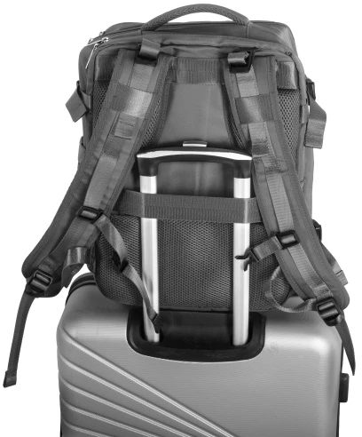 Camry CR 6880 dark pilkas Kuprinė biznesowo-sportowy on-board free size 40x20x30 cm, 24l, 3 komory, 11 kieszeni, laptop 17