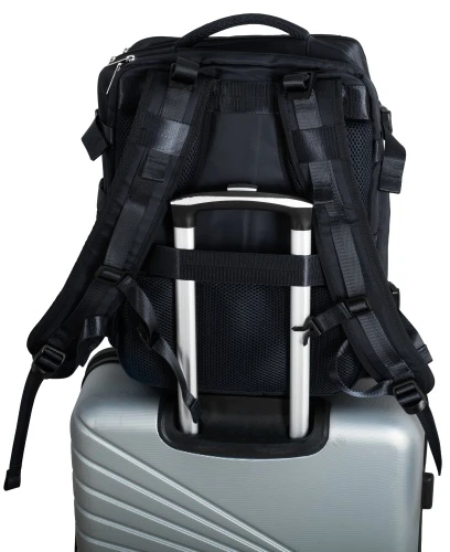 Camry CR 6880 juodas Kuprinė biznesowo-sportowy on-board free size 40x20x30 cm, 24l, 3 komory, 11 kieszeni, laptop 17