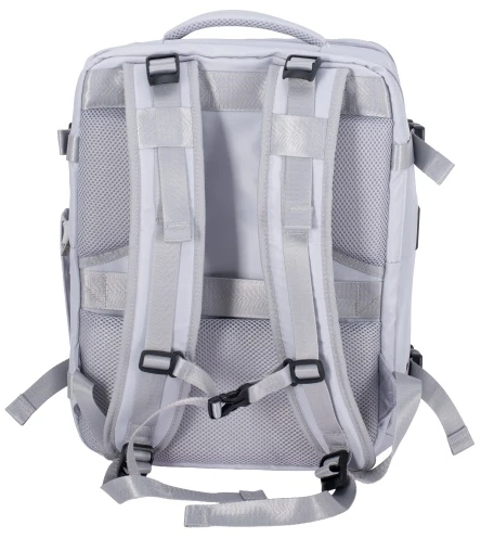 Camry CR 6880 light violetinė Kuprinė biznesowo-sportowy on-board free size 40x20x30 cm, 24l, 3 komory, 11 kieszeni, laptop 17