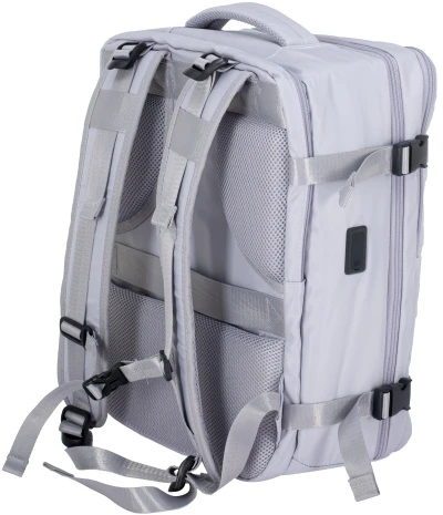 Camry CR 6880 light violetinė Kuprinė biznesowo-sportowy on-board free size 40x20x30 cm, 24l, 3 komory, 11 kieszeni, laptop 17