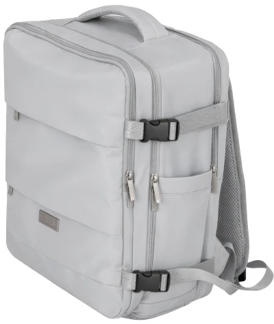 Camry CR 6880 medium pilkas Kuprinė biznesowo-sportowy on-board free size 40x20x30 cm, 24l, 3 komory, 11 kieszeni, laptop 17