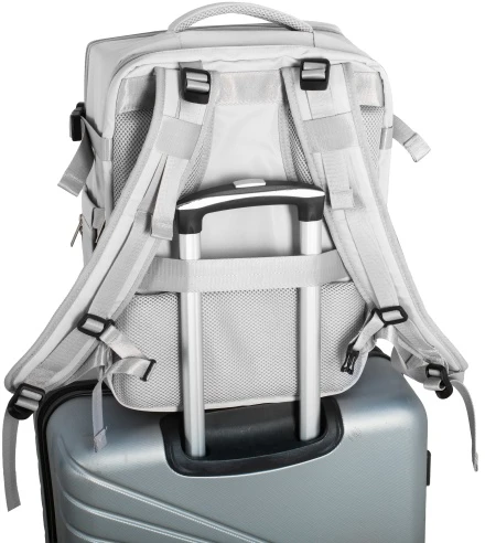 Camry CR 6880 medium pilkas Kuprinė biznesowo-sportowy on-board free size 40x20x30 cm, 24l, 3 komory, 11 kieszeni, laptop 17