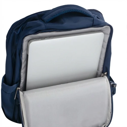 Camry CR 6880 navy mėlynas Kuprinė biznesowo-sportowy on-board free size 40x20x30 cm, 24l, 3 komory, 11 kieszeni, laptop 17