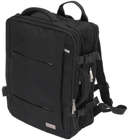 Camry CR 6881 juoda Kuprinė verslo-sportinė on-board, laisvo dydžio 40x20x30 cm, 24 l, 3 skyriai, 13 kišenių, nešiojamam kompiuteriui 15,6 col.