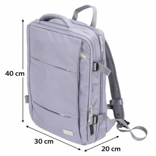 Camry CR 6881 light violetinė Kuprinė biznesowo-sportowy on-board free size 40x20x30 cm, 24l, 3 komory, 13 kieszeni, laptop 15,6 cali
