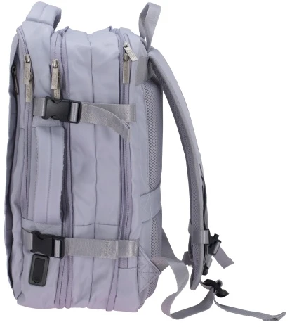 Camry CR 6881 light violetinė Kuprinė biznesowo-sportowy on-board free size 40x20x30 cm, 24l, 3 komory, 13 kieszeni, laptop 15,6 cali