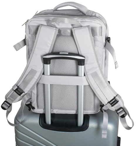 Camry CR 6881 medium pilkas Kuprinė biznesowo-sportowy on-board free size 40x20x30 cm, 24l, 3 komory, 13 kieszeni, laptop 15,6 cali