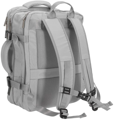 Camry CR 6881 medium pilkas Kuprinė biznesowo-sportowy on-board free size 40x20x30 cm, 24l, 3 komory, 13 kieszeni, laptop 15,6 cali