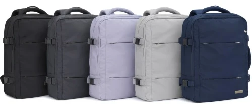 Camry CR 6881 medium pilkas Kuprinė biznesowo-sportowy on-board free size 40x20x30 cm, 24l, 3 komory, 13 kieszeni, laptop 15,6 cali