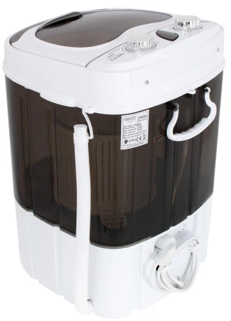 Skalbimo mašina Camry CR 8054 Mini skalbimo mašina su gręžimo funkcija, Skalbimo talpa iki 3kg, Gręžimo galia iki 1kg, Baltai pilka