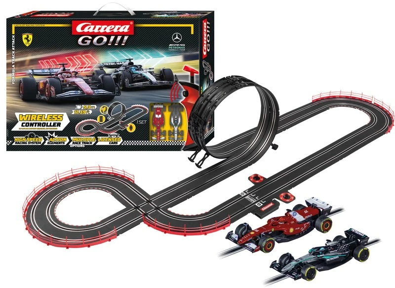 Carrera Tor wyścigowy go!!! formuła 1 track attack - 5.3 m