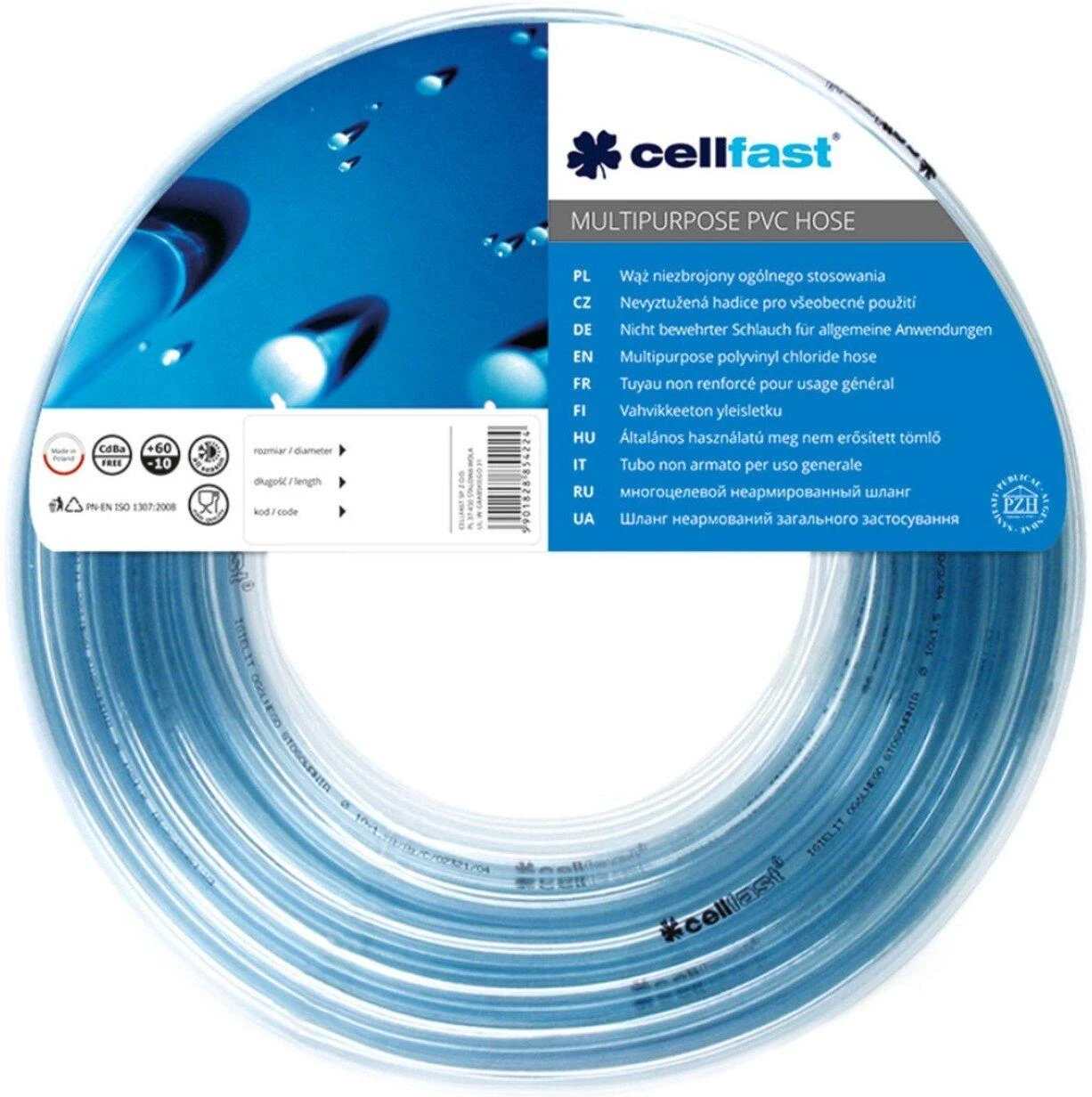 Cellfast BENDROSIOS PASKIRTIES ŽARNA 8,0x1,5 120 mb, NESUstiprinta