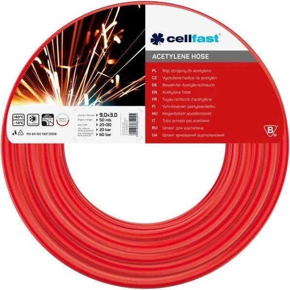 Cellfast CF.ACETYLENO ŽARNA 9,0x3,0 60m