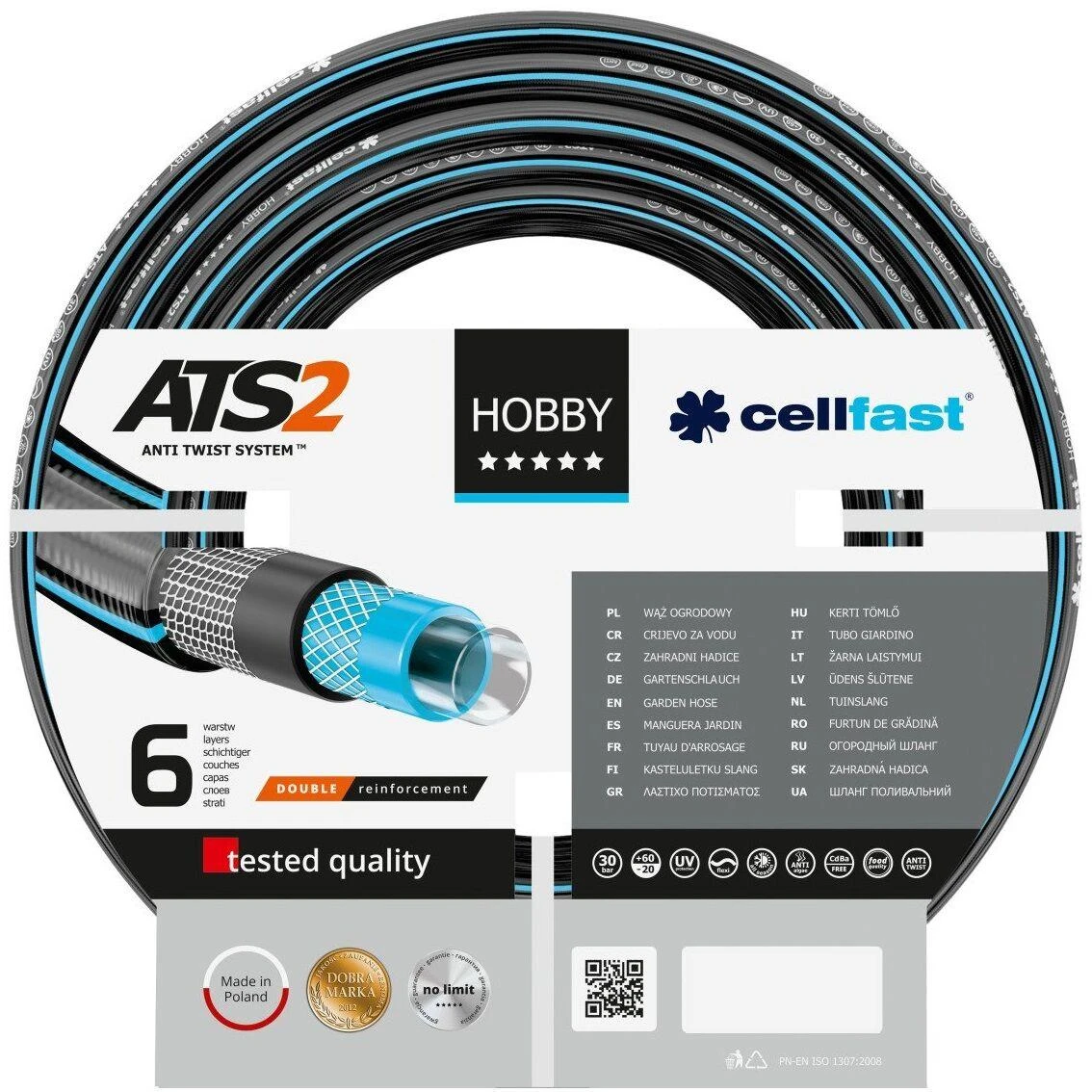 Cellfast HOBBY ATS SODO ŽARNA 1/2" 60m PL /CF