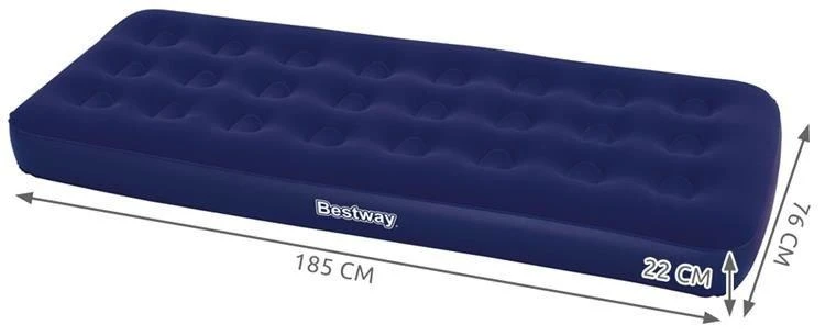 Prip.čiužinys Bestway Single 185x76x22cm