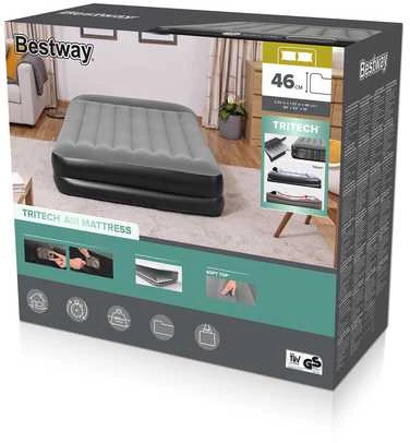 čiužinys su pompką 203x152x46cm BESTWAY 67403