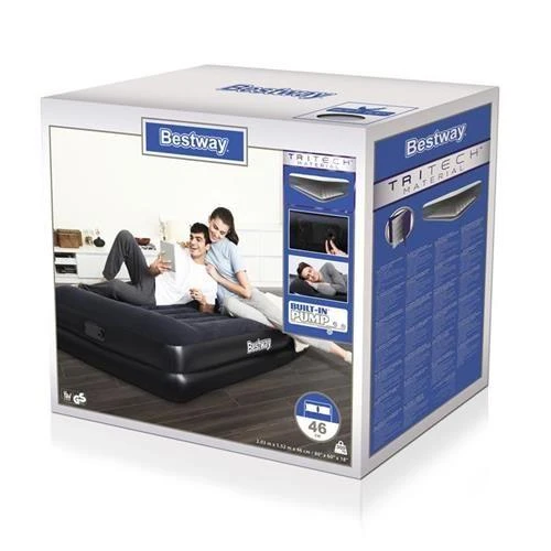 čiužinys su pompką 203x152x46cm BESTWAY 67403