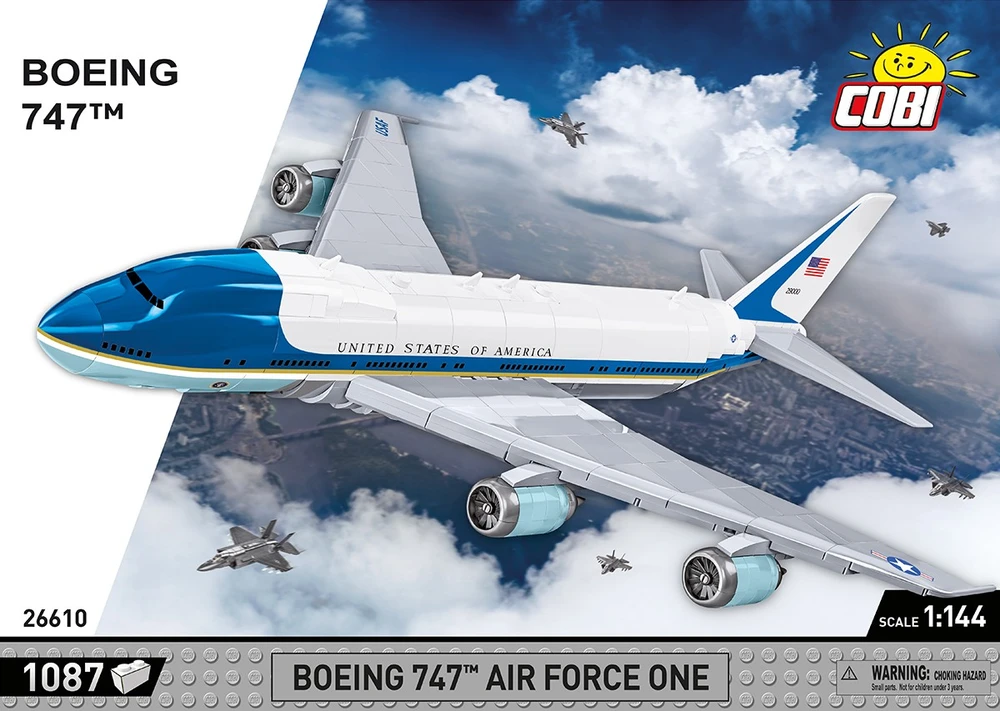 Cobi Klocki Boeing 747 Air Force One