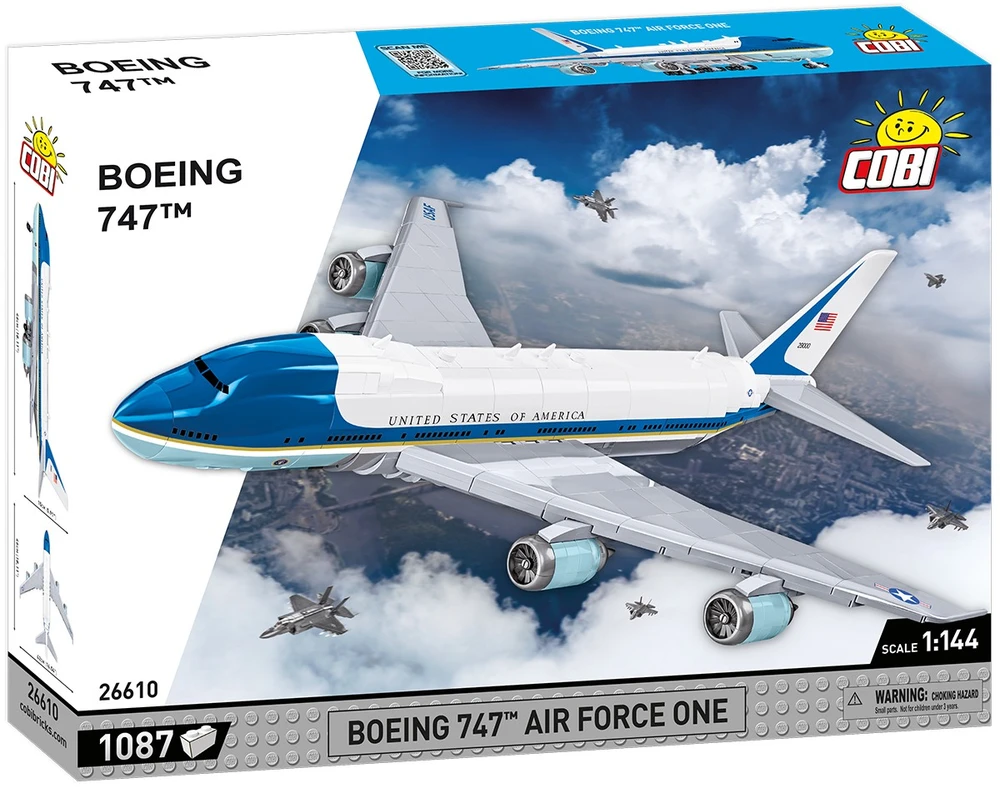 Cobi Klocki Boeing 747 Air Force One