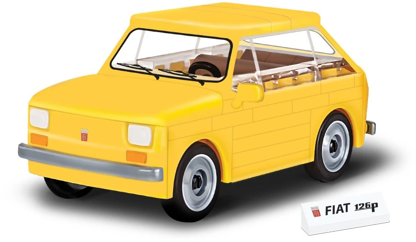 Cobi 24530 Youngtimer Polski Fiat 126p, mastelis 1:35, 71 elementas