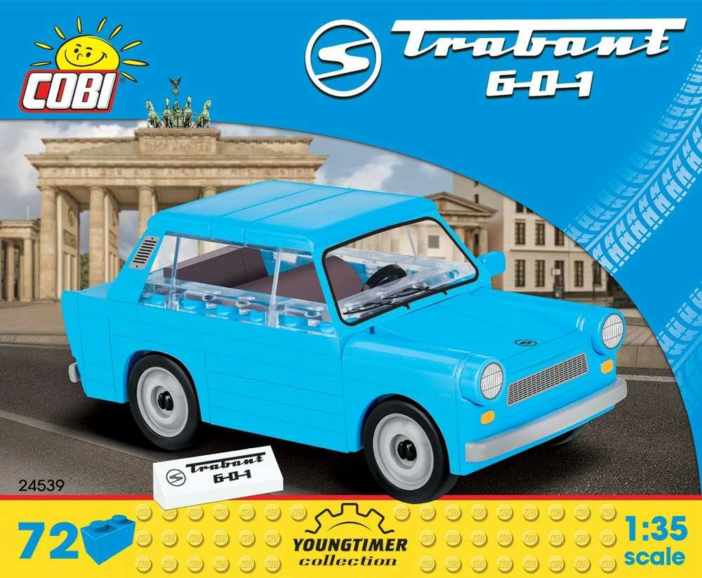 Cobi Klocki 72 dalys Trabant 601