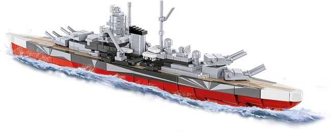 Cobi Klocki Karinis laivas „Tirpitz“ 593 blokai