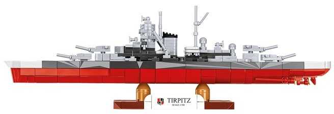 Cobi Klocki Karinis laivas „Tirpitz“ 593 blokai