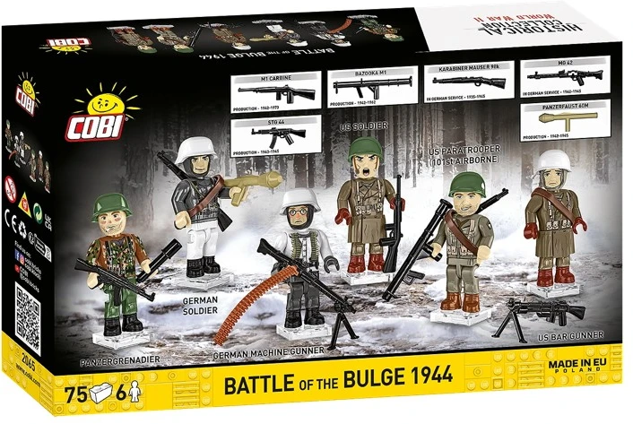 Cobi Klocki bitwa o ardeny 1944 75 klocków