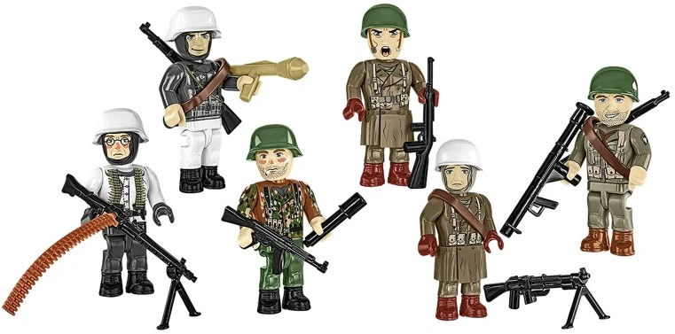 Cobi Klocki bitwa o ardeny 1944 75 klocków