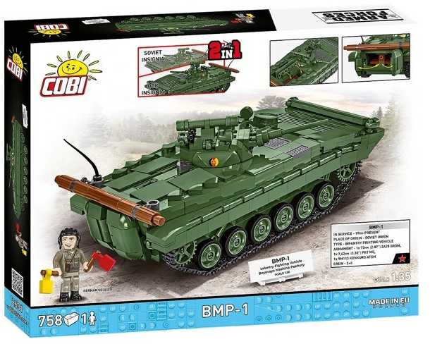 Cobi Klocki BMP-1 blokuoja 758 blokus