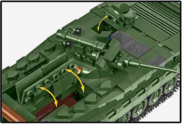 Cobi Klocki BMP-1 blokuoja 758 blokus
